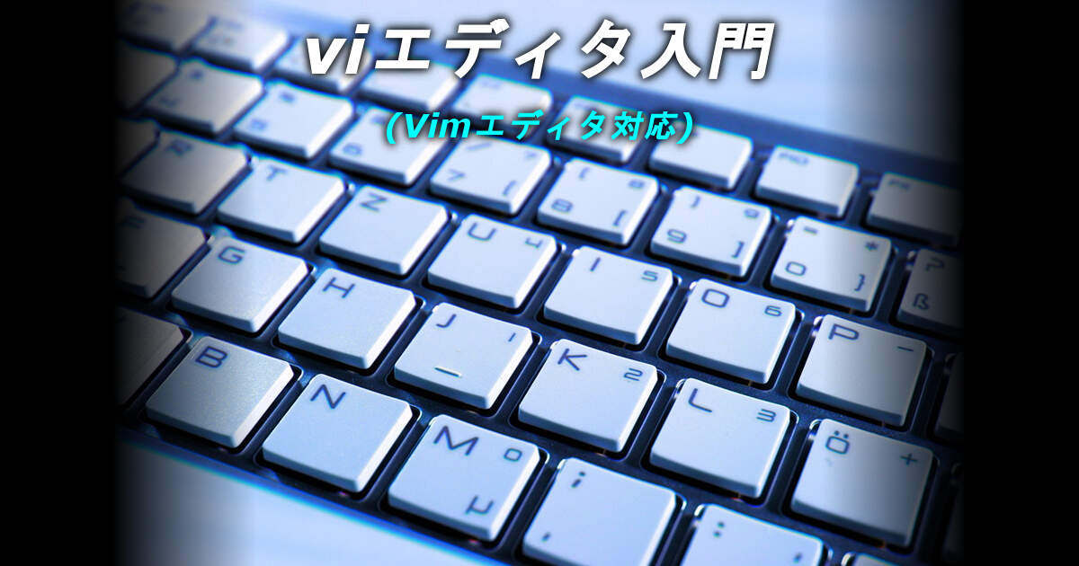 Viエディタ入門